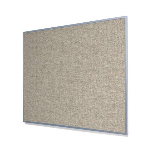 Guilford of Maine FR701 Opal Cork Board with Narrow Light Aluminum Frame